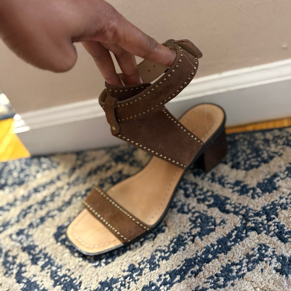 Banana Republic Brown Sandals Leather Straps